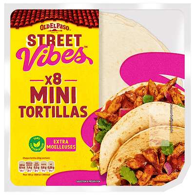 Mini tortillas Street Vibes, Old El Paso (220 g)