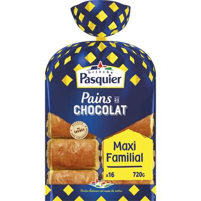 Pain au chocolat, Pasquier (x 16, 720 g)
