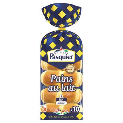 Pain au lait, Pasquier (x 10, 350 g)
