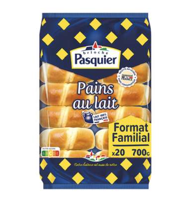 Pain au lait, Pasquier (x 20, 700 g)