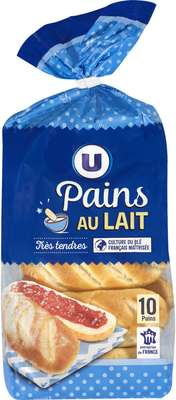 Pains au lait, U (x 10, 350 g)