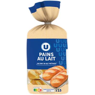 Pain au lait, U (x 15, 525 g)