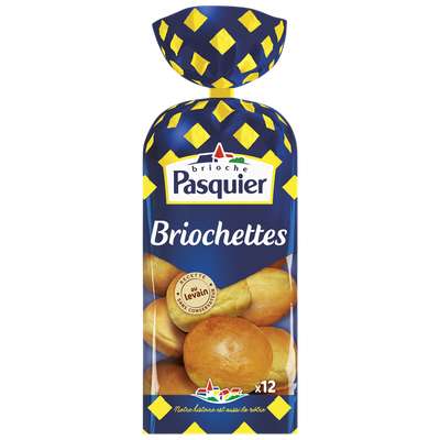 Briochettes, Pasquier (x 12, 480 g)