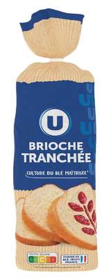 Brioche tranchée, U (700 g)