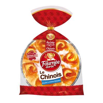 Chinois à la crème pâtissière, La Fournée Dorée (600 g)
