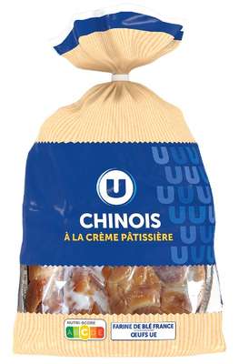 Brioche à la crème pâtissière chinois, U (640 g)