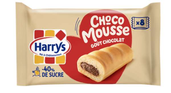 Gâteaux moelleux fourrés au chocolat, Harrys (x 8, 280 g)