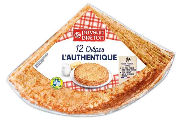 Crêpes l'Authentique, Paysan Breton (x 12, 370 g)