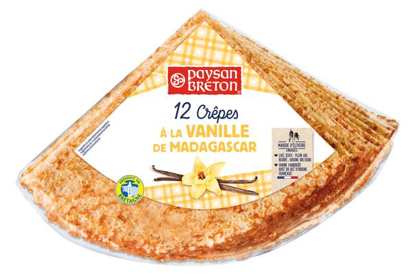 Crêpes à la vanille, Paysan Breton (x 12, 370 g)