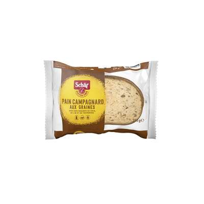 Pain campagnard sans gluten, Schar (250 g)