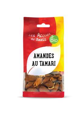 Amandes au tamari BIO, Accent BIO (125 g)