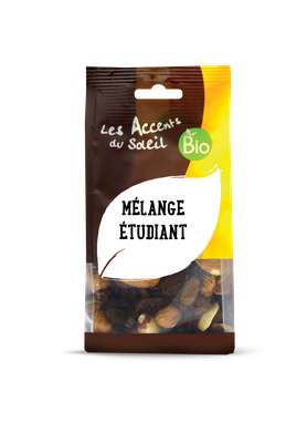 Mélange Étudiant BIO, Accent BIO  (250 g)