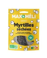 Myrtilles séchées BIO, Max & Méli (125 g), Canada