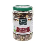 Mélange apéritif (noisette, amande, arachide, raisin sec, tournesol, sel) BIO, Jean Hervé (400 g)