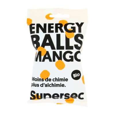 Energy balls à la mangue BIO, Supersec (45 g)