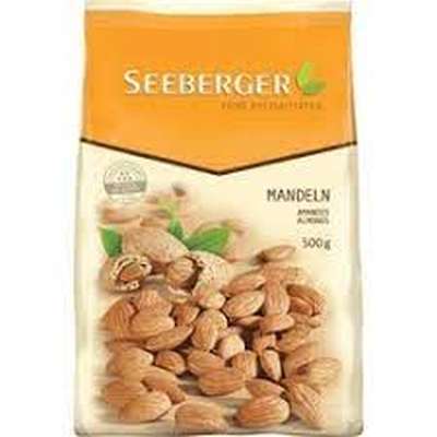 Amandes décortiquées en sachet, Seeberger (500 g)