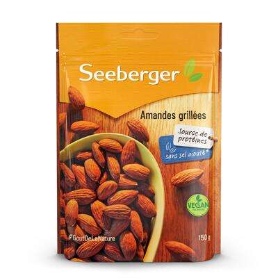 Amandes grillées, Seeberger (150 g)