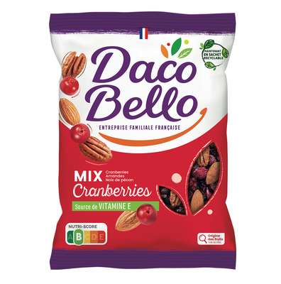 Mélange de Fruits secs et graines "Mix Cranberry", Daco (350 g)