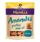 Amandes décortiquées grillées sans sel, Maître Prunille (250 g)