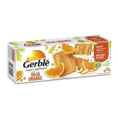 Biscuits soja orange, Gerblé (280 g)