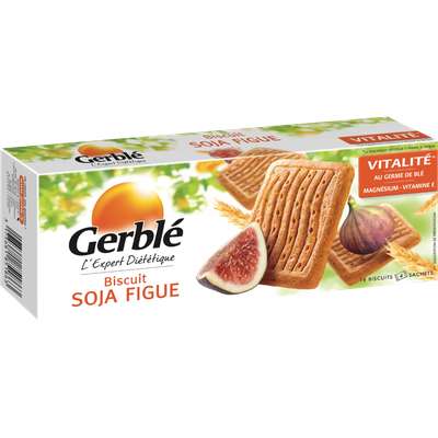 Biscuits au soja et à la figue, Gerblé (270 g)