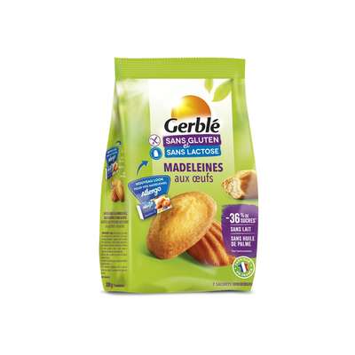 Madeleine sans gluten, Gerblé (200 g)