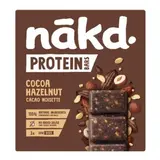 Barres protéinées cacao noisette , Nakd (x 3, 135 g)