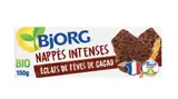 Biscuits nappés chocolat intense BIO, Bjorg (150 g)