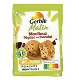 Matin moelleux pépites de chocolat, Gerblé (180 g)
