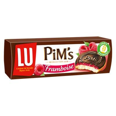 Pim's framboise, Lu (x 10, 150 g)