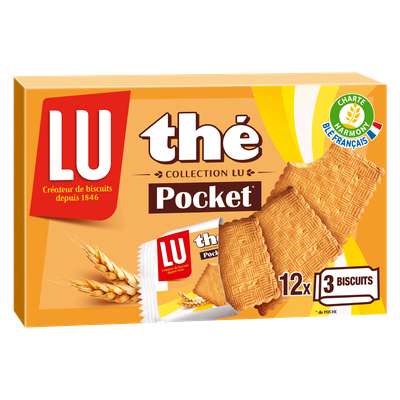 Biscuit Thé pocket, Lu (264 g)