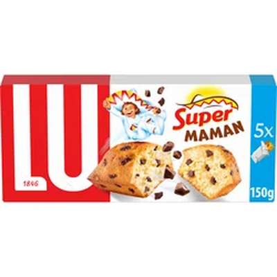 Pépito aux pépites de chocolat, Lu (x 5, 150 g)