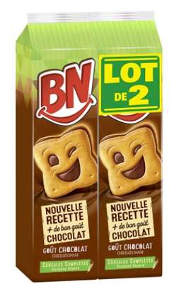 Biscuits fourrés gout chocolat, BN (x 32, 570 g)
