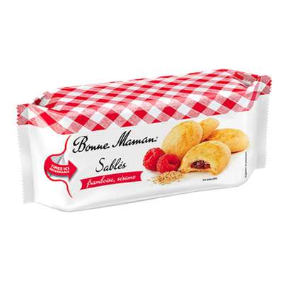 Sablés Framboise Sésame, Bonne Maman (150 g)