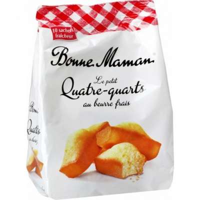 Petits Quatre-quarts au beurre frais, Bonne Maman (300 g)