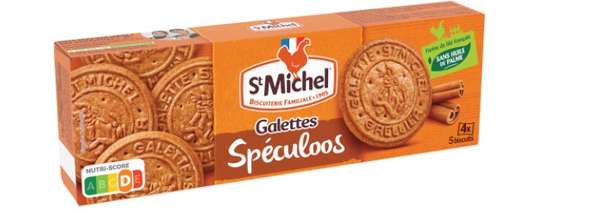 Galettes spéculoos, St Michel (130 g)