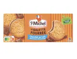 Galettes fourrées au chocolat au lait, St Michel (240 g)