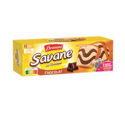 Savane familial chocolat, Brossard (310 g)
