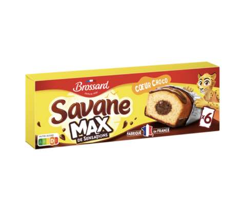 Savane max coeur choco, Brossard (x6, 180 g)