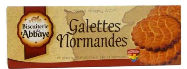 Galettes Normandes, Biscuiterie de l'Abbaye (200 g)