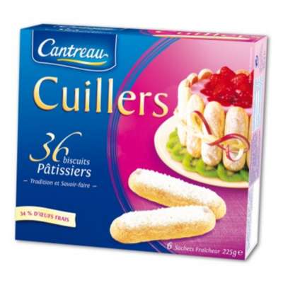 Biscuits pâtissiers Cuillers, Cantreau (225 g)
