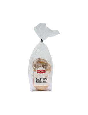 Galettes au gingembre, Eric Bur (125 g)