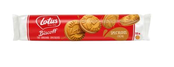 Spéculoos fourrés crème saveur spéculoos, Lotus  (150 g)