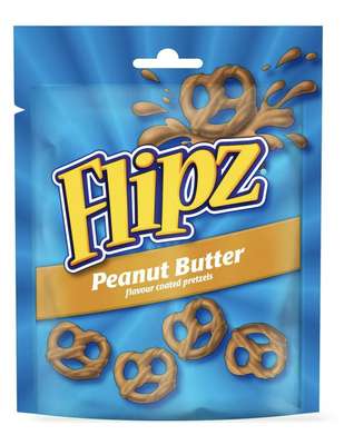 Biscuits Flipz au beurre de cacahuète, Mc Vitie's (90 g)