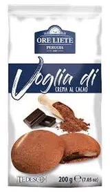 Biscuits fourrés cacao, Ore Liete (200 g)