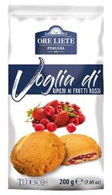 Biscuits fourrés aux fruits rouges, Ore Liete (200 g)