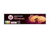 Biscuits Sablés fourrés coeur framboise, U (100 g)