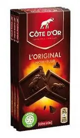 Chocolat noir l'Original, Côte d'Or (3 x 100 g)