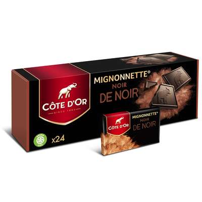 Mignonettes noir de noir, Côte d'Or (24 x 10g)