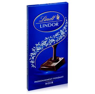 Chocolat noir Lindor, Lindt (150 g)